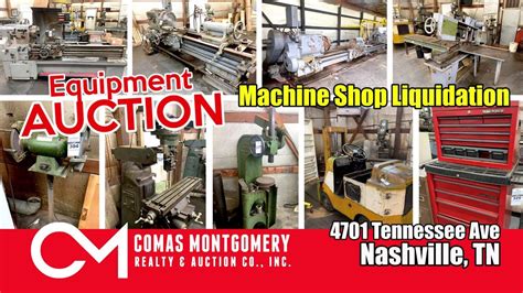 cnc machine shop auctions|machine shop liquidation auctions.